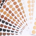 Заглушка самокл. Орех французский (экко) N09/1 D=13 мм (20 шт/л) Polkemic РП