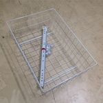 Корзина выдвижная на 300 белая н-150 (235х475х150) REJS