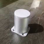 Опора 60/40 круг алюминий 100шт/уп